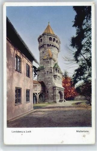 86899 W8910 Landsberg a. Lech - Mutterturm