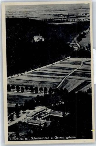 99885 O5806 Luisenthal , Thür - Schwimmbad, Genesungsheim