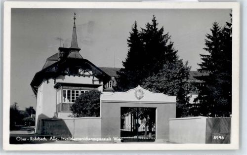 Oberrohrbach Allgemeine Invalidenversicherungsanstalt Wien