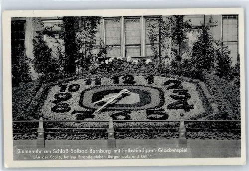 Bernburg Blumenuhr AKU1
