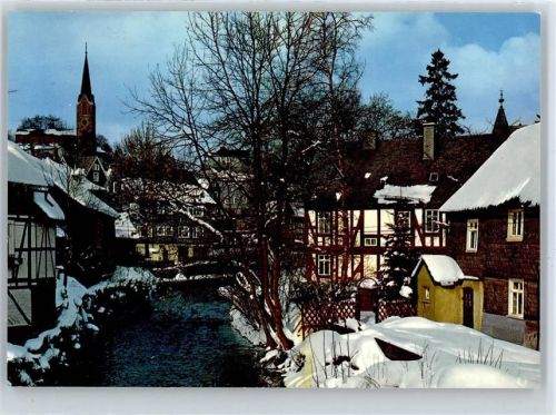 Bad Berleburg Odeborn im Winter