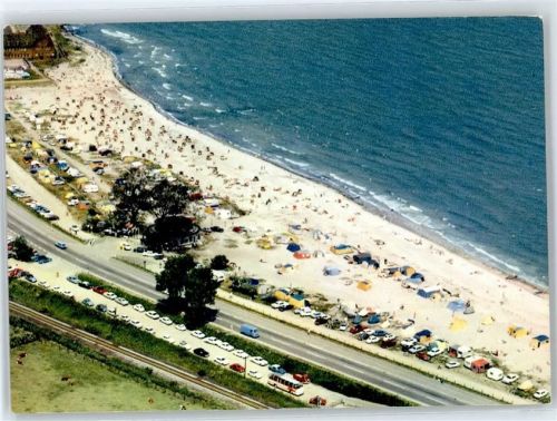 Eckernförde Fliegeraufnahme, Südstrand, Campingplatz