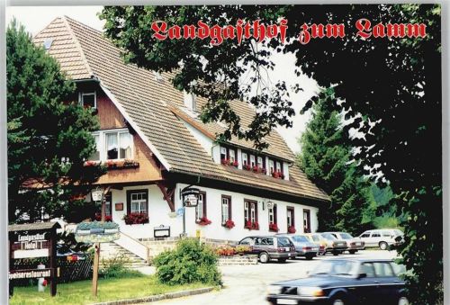 79848 W7823 Gündelwangen , Schwarzw - Landgasthof zum Lamm