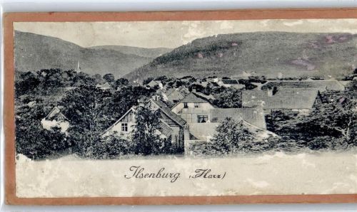 38871 O3705 Ilsenburg Gebrauchsspuren Leporello