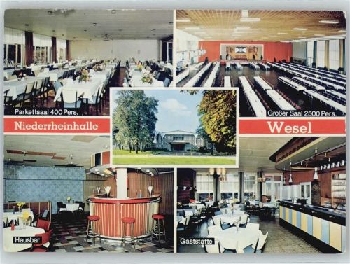 46483 W4230 Wesel a Rhein - Niederrheinhalle