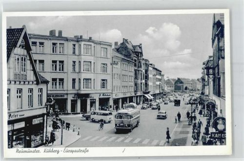 Neumünster Kaisers Cafe Omnibus VW Käfer VW Bully Oldtimer Kühberg Europastraße