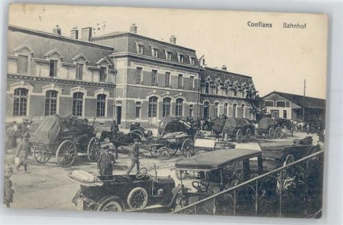 Conflans-sur-Seine Bahnhof, Kutschen