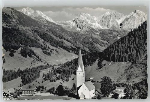 Mittelberg Hammerspitze, Schafalpköpfe, Kirche