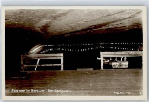 Salzsee im Bergwerk Berchtesgaden