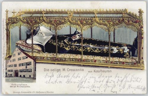 Kaufbeuren Geburtshaus Selige M. Crescentia