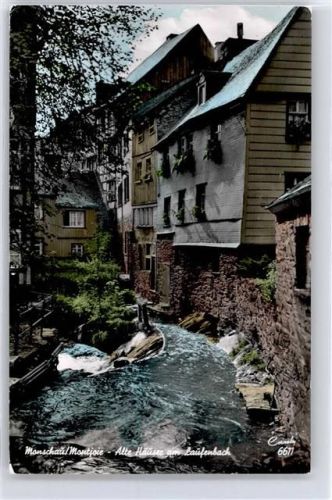 Monschau Alte Häuser am Laufenbach