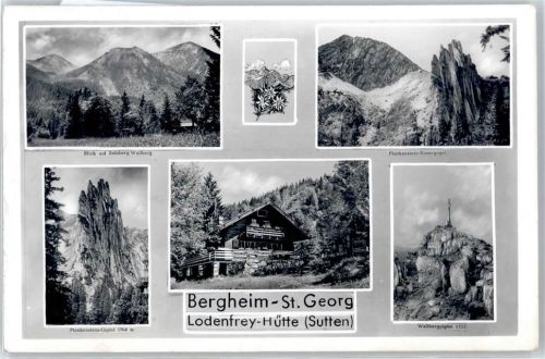 Enterrottach Bergheim St. Georg, Lodenfrey-Hütte, Wallberggipfel, Plankenstein-Gipfel, Setzberg, Rissergogel