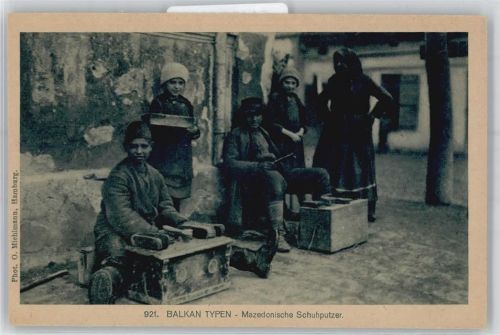 Balkan , Schuhputzer