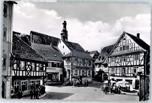 76593 W7562 Gernsbach - Hofstätte, Gasthaus zur Traube