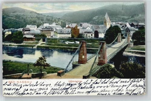 Nassau Kirche, Ortsansicht, Keltenbrücke