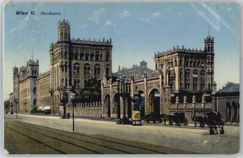 Wien Nordbahn , Litfaßsäule