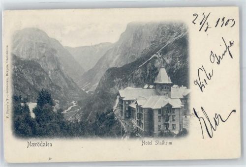 Stalheim Hotel, Naeroedalen
