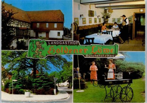 38723 W3370 Seesen , Harz - Landgasthof goldener Löwe