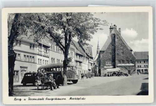 Sangerhausen Marktplatz, Omnibus