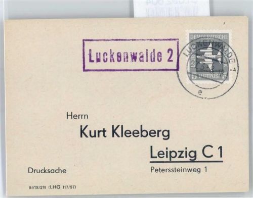 Luckenwalde Landpoststempel