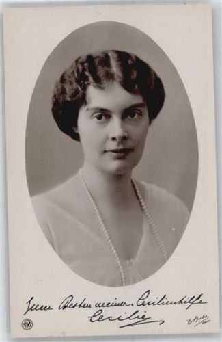 Adel Kronprinzessin Cecilie
