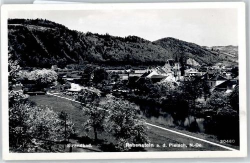Rabenstein Teilansicht, Strandbad