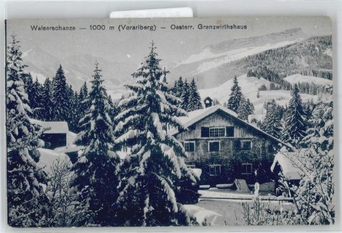 Riezlern Österreichisches Grenzwirtshaus Walserschanze