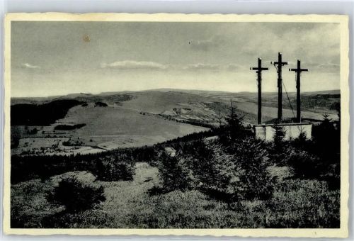 97653 W8743 Kreuzberg a d Rhön - Blick gegen Arnsberg, Himmeldunkberg, Wasserkuppe
