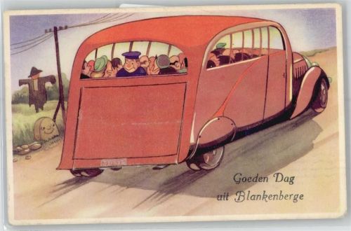 Blankenberghe Leporello, Auto