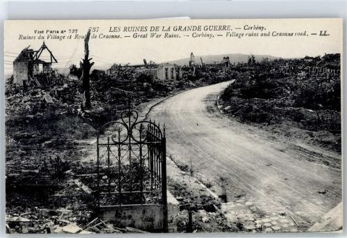 Corbeny Foto-Karte