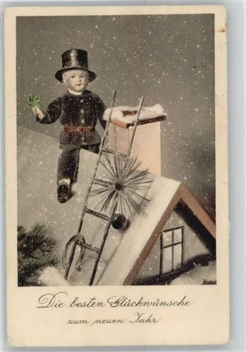 Puppe , Neujahr
