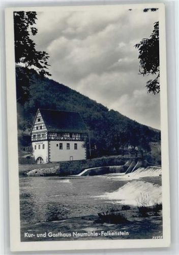 88631 W7792 Thiergarten , Hohenz - Kurhaus, Gasthaus Neumühle-Falkenstein