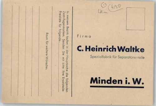 Minden Heinrich Waltke Werke