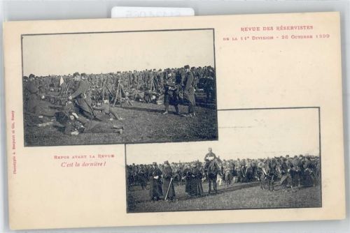 Nancy Revue des Reservistes 1899