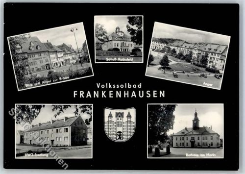 Bad Frankenhausen Rathaus Schloss Rathsfeld Anger