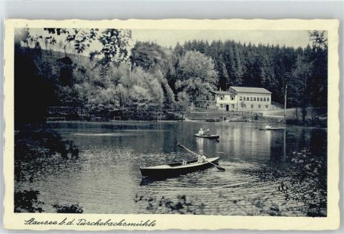 97896 W6982 Freudenberg , Baden - Tüschenbachsmühle, mit See