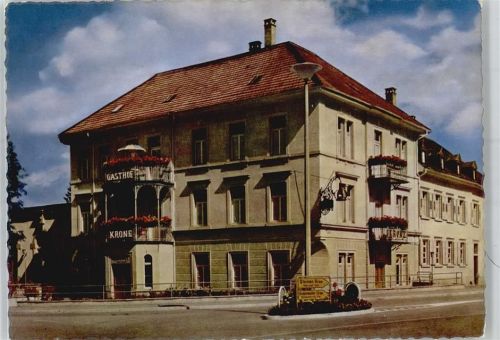 79400 W7842 Kandern - Gasthof Krone