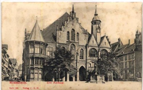 Hildesheim Leporello, Rathaus, Brunnen