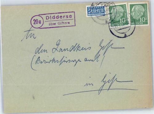 Didderse Landpoststempel, Notopfer