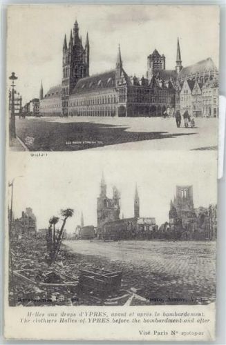 Ypres zerstört