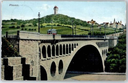 Plauen Brücke, Straßenbahn