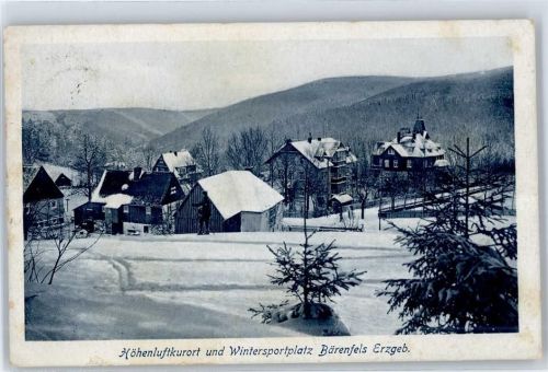 Bärenfels 1926 Winter