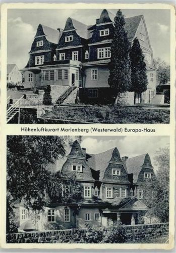 52531 W5132 Marienberg - Europa Haus , Marke entfernt