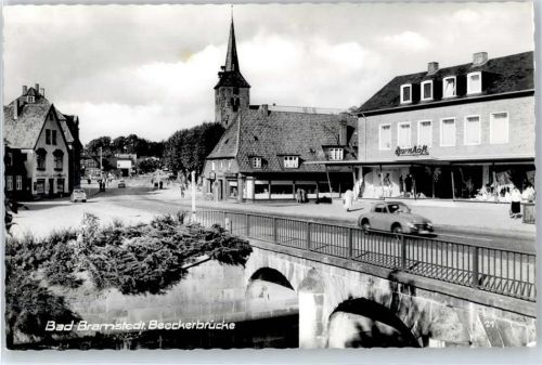 24576 W2357 Bad Bramstedt - Beeckerbrücke Geschäft Kirche