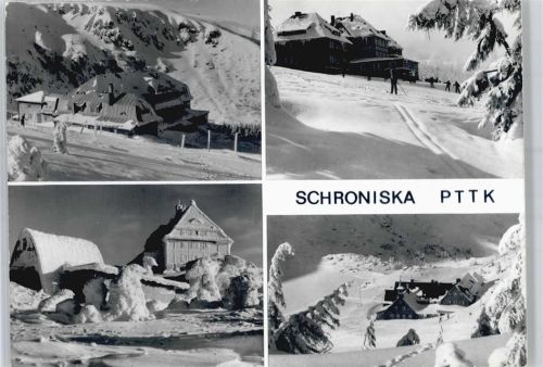 Schreiberhau Winter- Karte, Riesengebirge