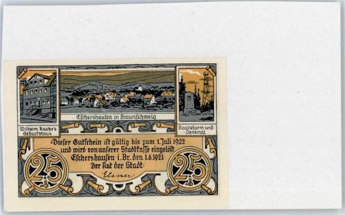 Eschershausen Gutschein 25 Pfennig