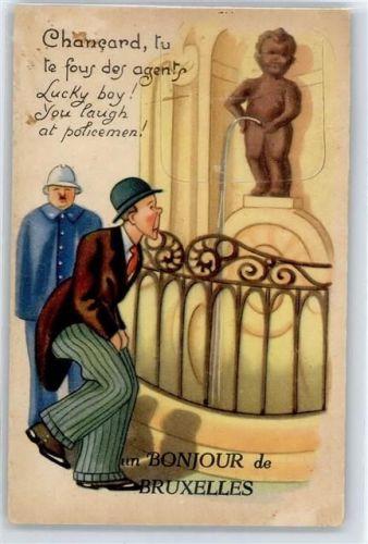 Brüssel Leporello, Manneken Pis
