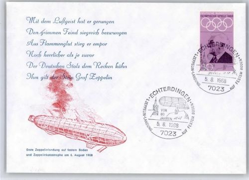 Echterdingen Zeppelin Katastrophe 1908