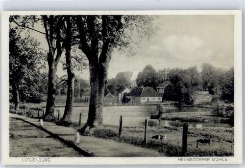 24321 W2322 Lütjenburg , Holst - Helmsdorfer Mühle