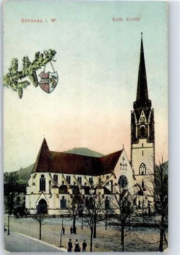 79677 W7869 Schönau im Schwarzwald - Kath. Kirche